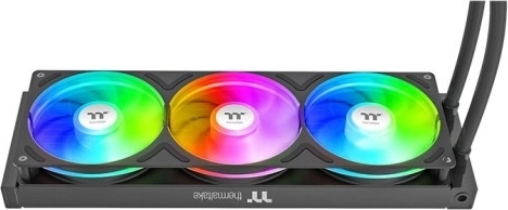 Trío de ventiladores ARGB de 120 mm en radiador de 360 mm