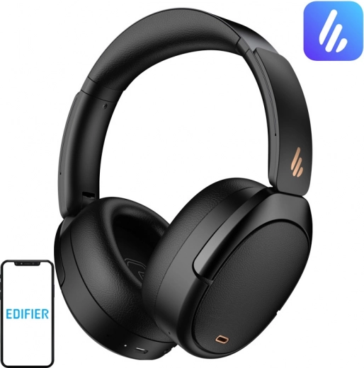 Auriculares inalámbricos Edifier WH950NB (2025) negros con ANC y sonido Hi‑Res