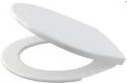 Asiento de WC antibacteriano A60, blanco
