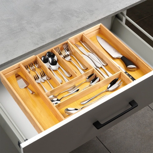 Organización inteligente con hasta 7 compartimentos