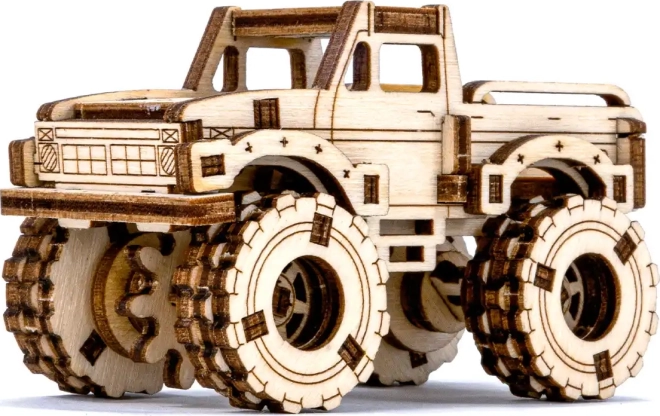 Rompecabezas 3D de madera Monster Truck – Modelo 4