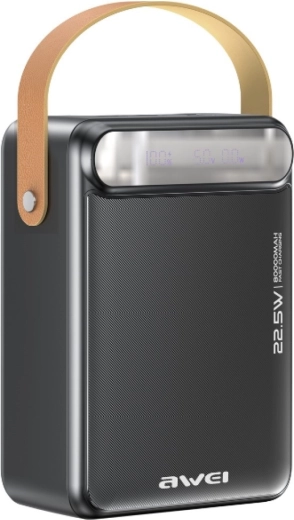 Powerbank Awei P102K 80000 mAh con carga rápida de 22,5 W