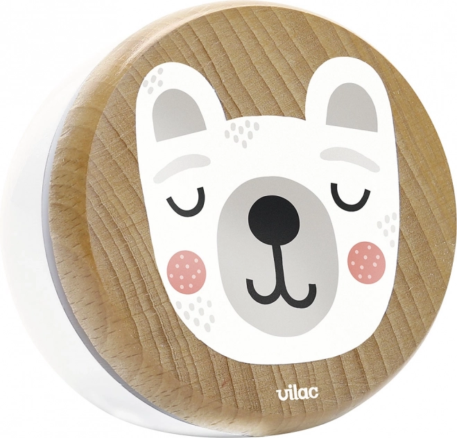 Vilac caja de música de madera con osito – Sonata Claro de Luna