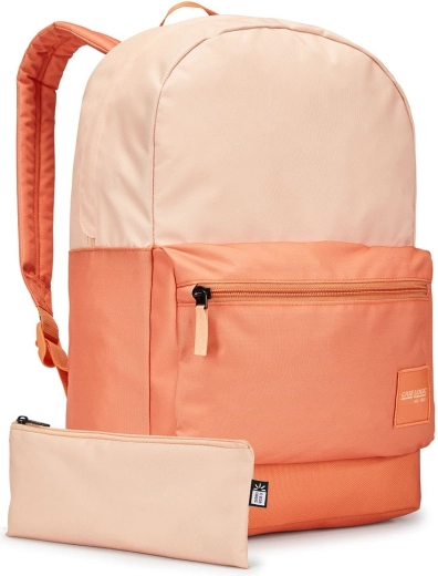 Mochila Case Logic Commence 24 l color albaricoque/coral