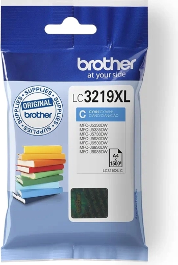 Cartucho de tinta Brother LC-3219XLC cian de alta capacidad