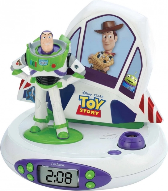 Despertador 3D con proyector Toy Story: Historia de juguetes