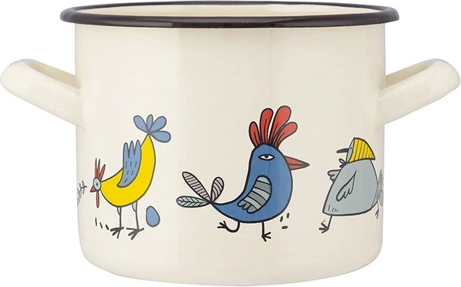Olla 1,5 l Kurki (motivo de setas) 14 cm