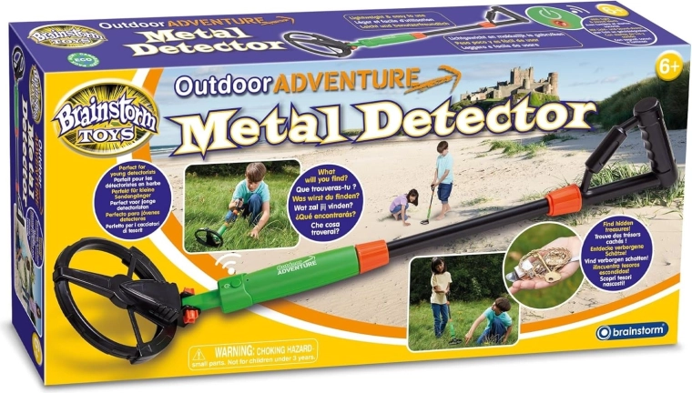 Detector de metales Brainstorm para principiantes