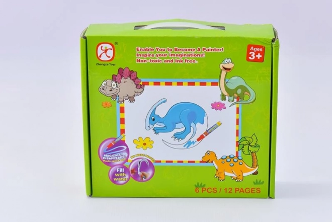 Mac Toys Puzzle Dinosaurios con Pintura al Agua