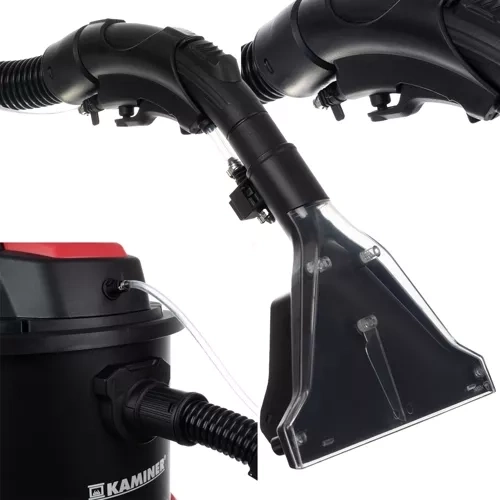 Amplios accesorios para distintas superficies