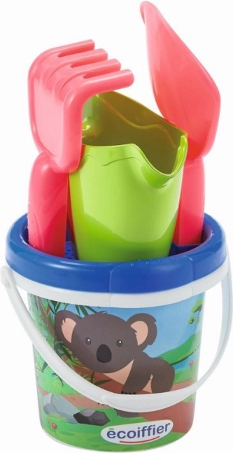 Cubito con koala y regadera – set para arena 12 cm