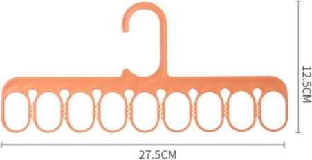 Organizador colgante para ropa interior y calcetines, multifuncional – naranja
