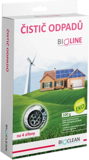 Bioline limpiador biológico de desagües y sifones 100 g