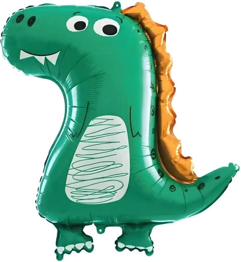 Set de globos de cumpleaños dinosaurio 5 uds