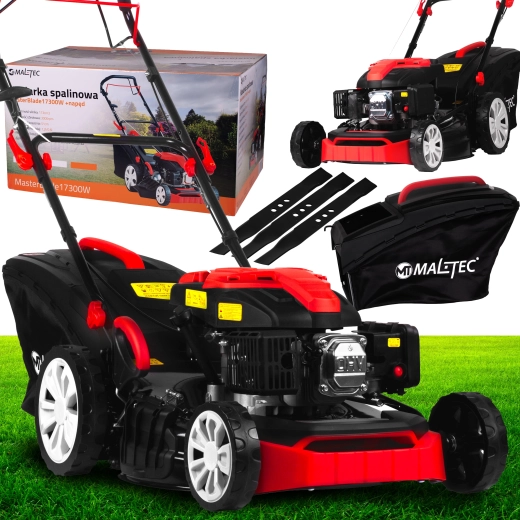 Cortacésped de gasolina MalTec MasterBlade con tracción 51 cm