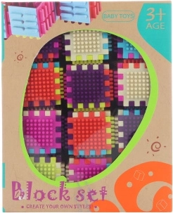 Bloques de construcción de plástico para niños 3+ – 24 piezas