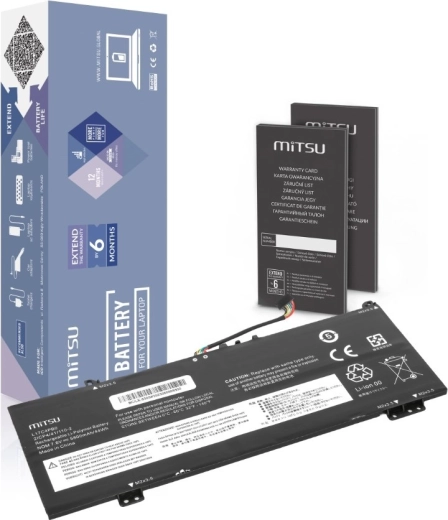 Batería MITSU para Lenovo Yoga L17C4PB0 y L17M4PB0