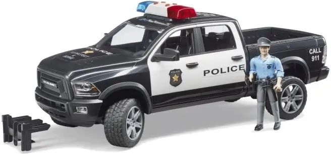 Policía con equipamiento completo