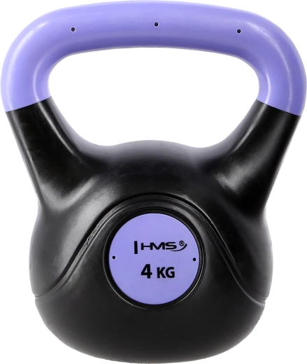 Kettlebell compuesto HMS 4 kg morado