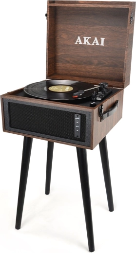 Akai ATT-101BT tocadiscos estéreo con altavoces integrados y Bluetooth