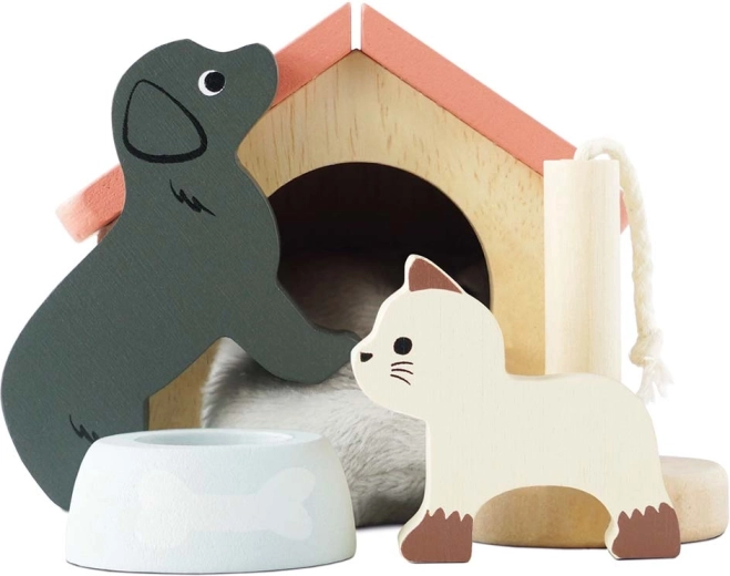 Le Toy Van set de mascotas para casita de muñecas