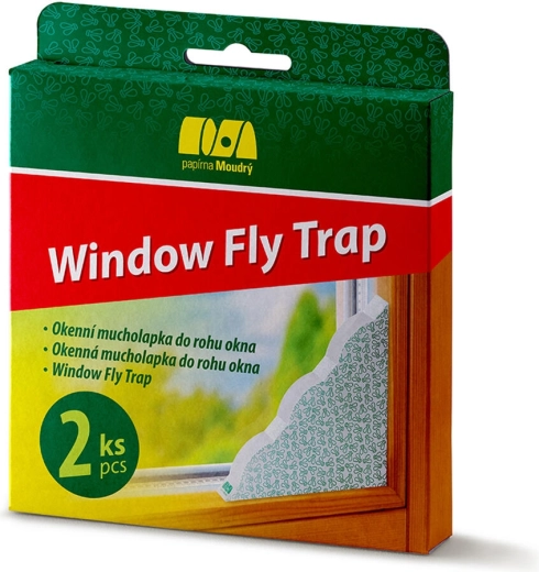 Trampa para moscas de esquina para ventana – atrapainsectos decorativo