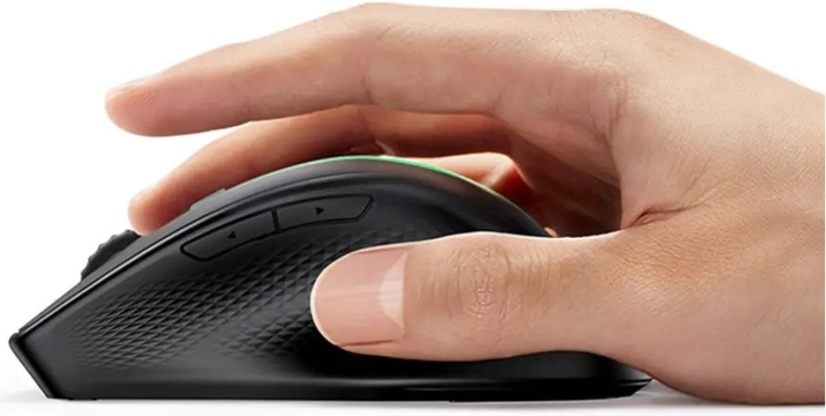 Forma ergonómica para comodidad durante un uso prolongado