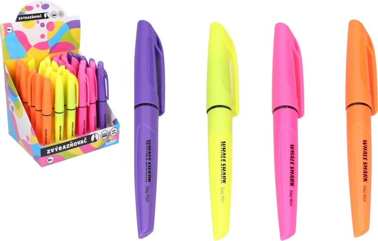 resaltador fluo – juego de 4 colores