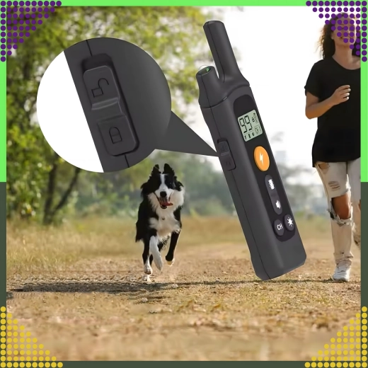 Mando intuitivo con luz y bloqueo