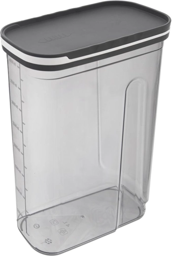 Dispensador contenedor para alimentos secos GREY 4 l