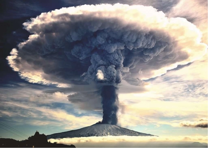 Puzzle Ravensburger Volcán Etna 1000 piezas