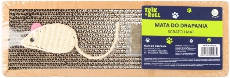 Alfombrilla rascadora para gatos