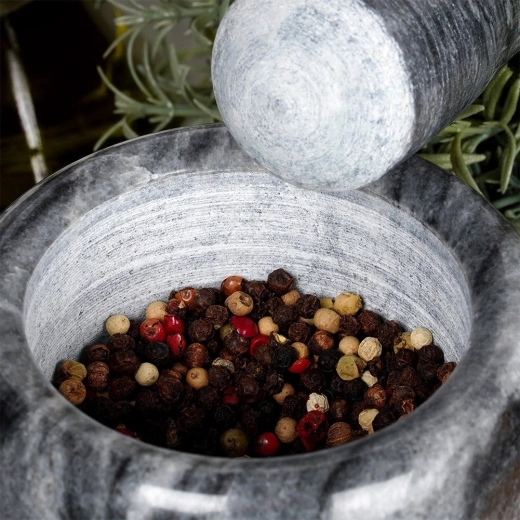 Interior sin pulir para un mejor molido