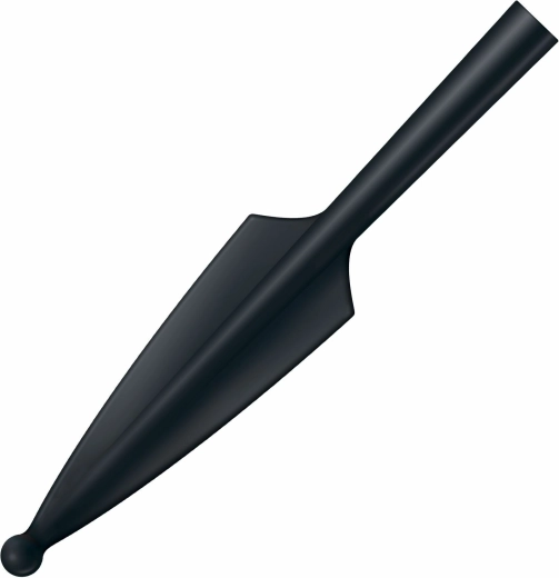 Cabeza de entrenamiento con punta para lanza Cold Steel de material Santoprene, negra