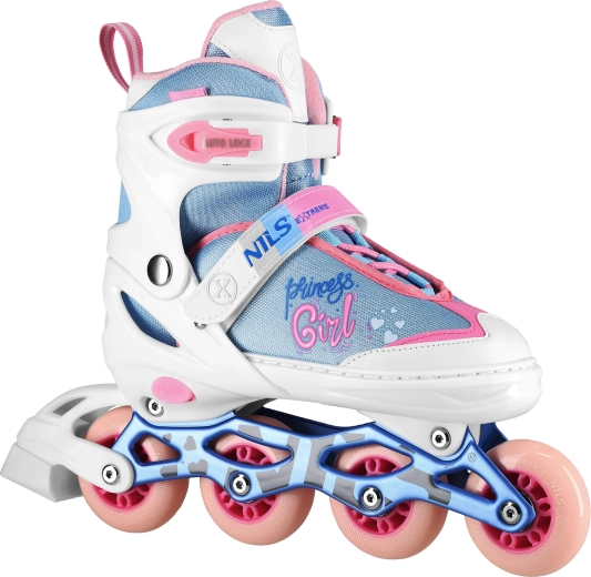 Patines en línea NILS Extreme Princess – Blanca (707526-7)