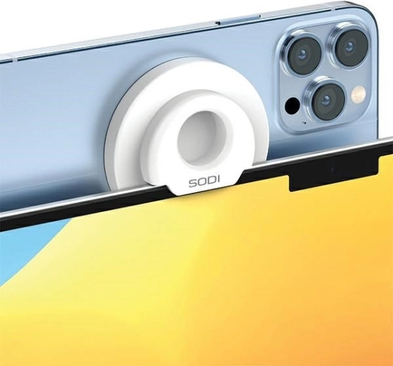 Soporte inductivo MagSafe para MacBook Sodi BM-300 blanco