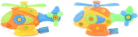 Helicóptero atornillable para niños 19 cm