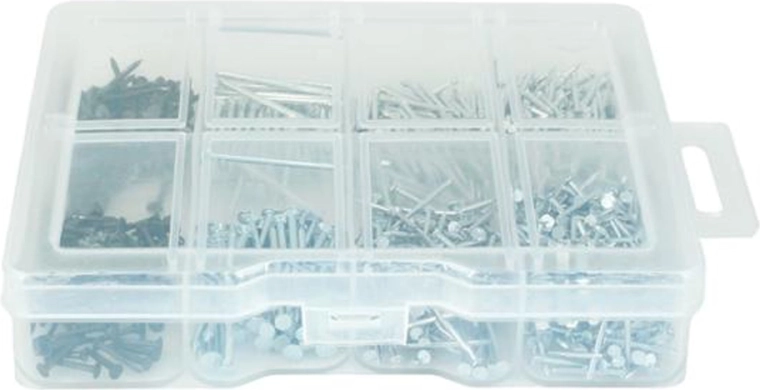 Juego de clavos galvanizados 1125 uds