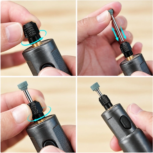 Cambio rápido de los accesorios de trabajo