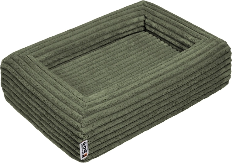 Cama ortopédica para perros Cloud XS 60 × 40 cm Moss Green