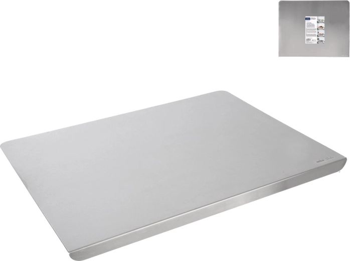 Rodillo de acero inoxidable para masa SILVERLINE 60 × 50 cm