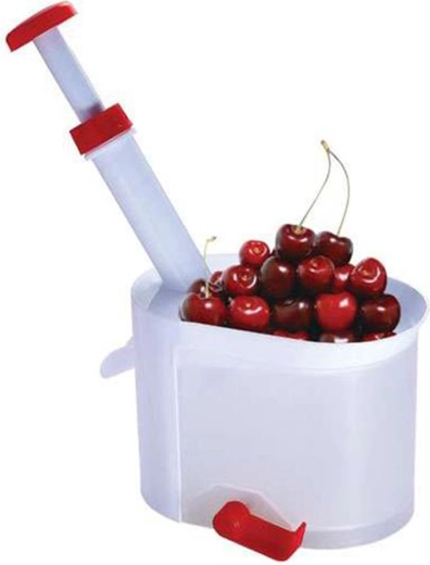 Deshuesador de cerezas y aceitunas Toro con base de vacío