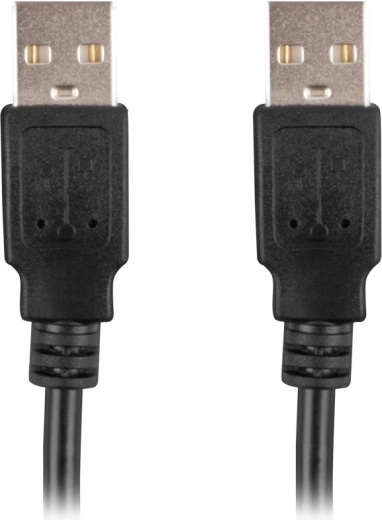 Cable USB-A M/M 2.0 de 1,8 m negro
