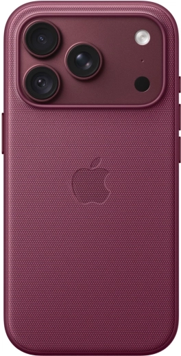 Funda Apple TechWoven con MagSafe para iPhone 18 Pro – color morera rubí