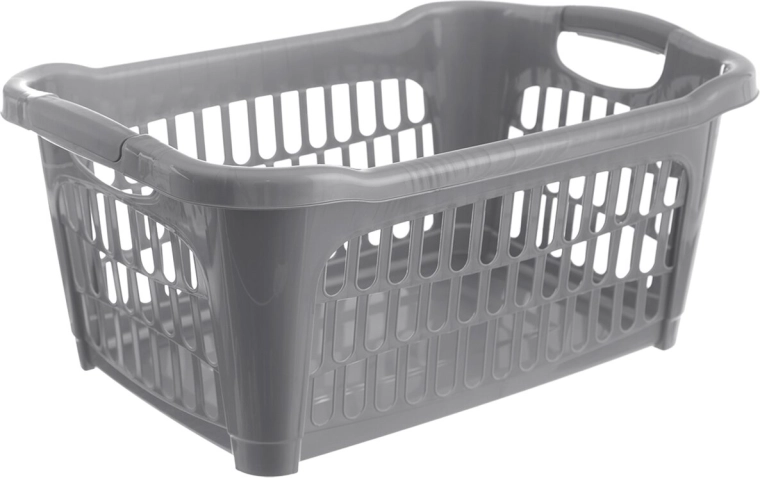 Cesto para la ropa Hobby 40 l gris