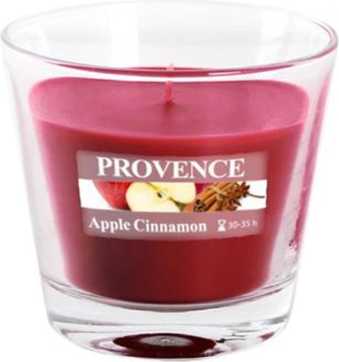 Vela aromática en vaso Provence manzana y canela 35 horas