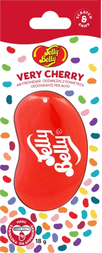 Jelly Belly 3D Very Cherry ambientador de aire colgante – cereza