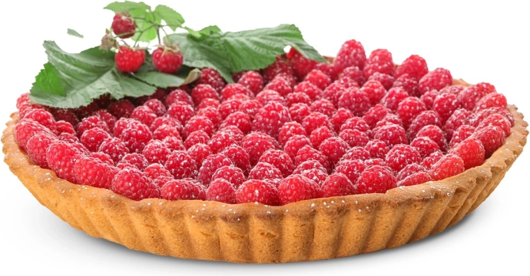 Borde ondulado para una bonita forma de la tarta