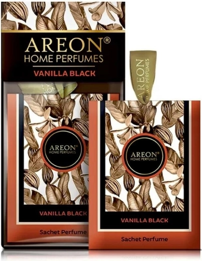 Areon Sachet premium vanilla black ambientador de aire en bolsita