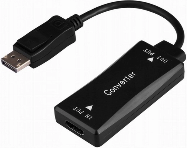 Convertidor activo de HDMI a DisplayPort 4K 30 Hz, 0,15 m